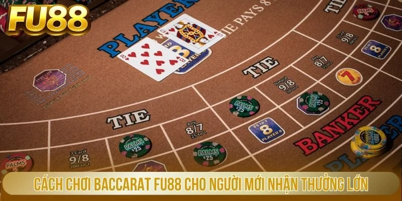 Cách Chơi Baccarat Fu88 Cho Người Mới Nhận Thưởng Lớn