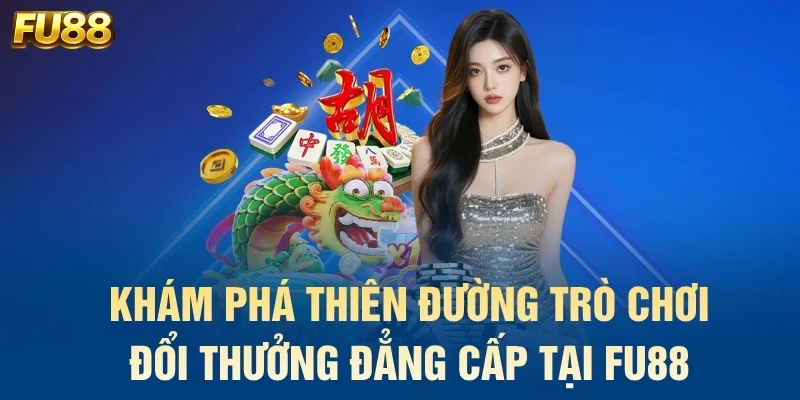 Khám phá thiên đường trò chơi đổi thưởng đẳng cấp tại FU88