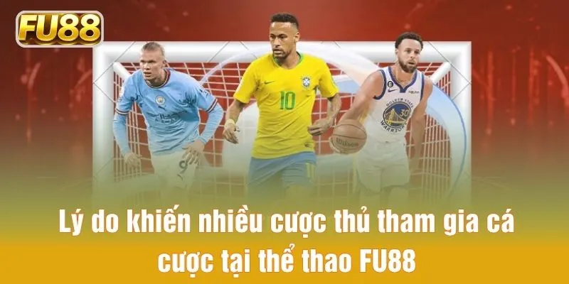Lý do khiến nhiều cược thủ tham gia cá cược tại thể thao FU88