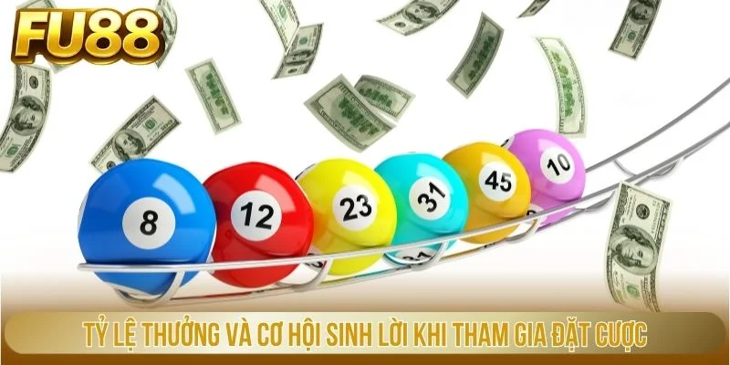 Tỷ lệ thưởng và cơ hội sinh lời khi tham gia đặt cược