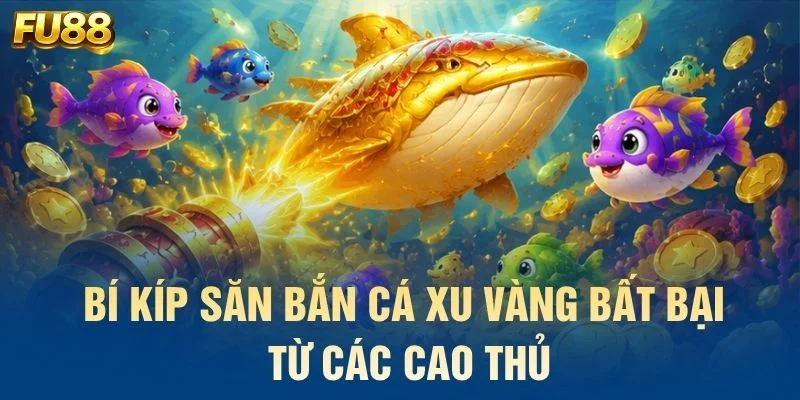 Bí kíp săn bắn cá xu vàng bất bại từ các cao thủ